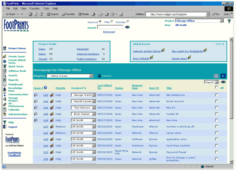 screenshot of Advent DMS